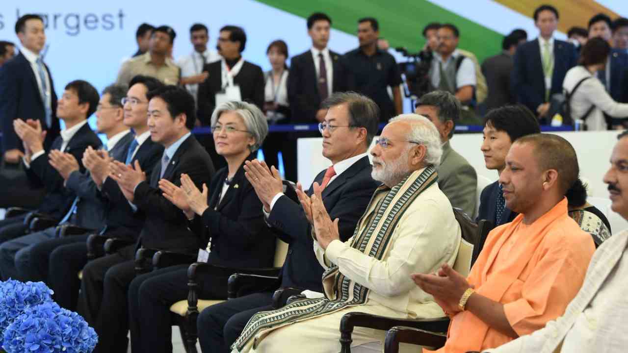 During the inauguration, PM Modi announced that the new facility would create an additional 1000 job opportunities over the 70000 people Samsung already has on its payroll. During the inauguration, PM Modi announced that the new facility would create an additional 1000 job opportunities over the 70000 people Samsung already has on its payroll.