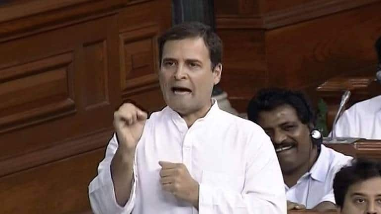 During the debate on Budget 2021, Rahul Gandhi raked up the issue of farm laws in Lok Sabha and fired ‘hum do, humare do ki sarkar’ jibe