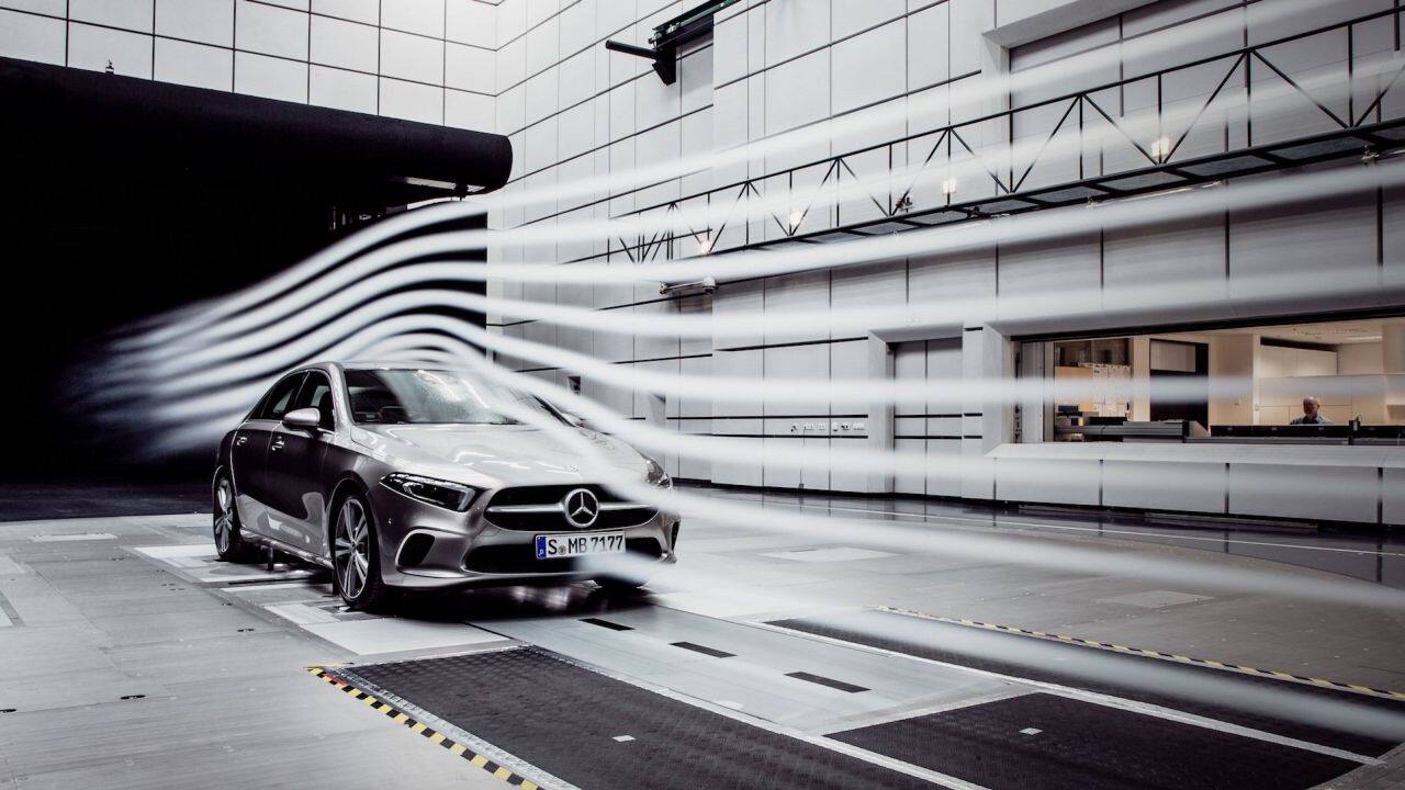Mercedes A-Class Sedan sets record as the most aerodynamic production car