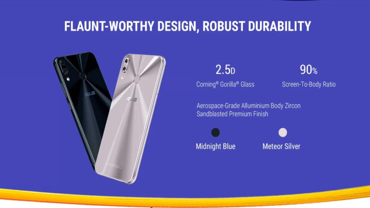 Asus Zenfone 5Z with AI-features, SD845 launched in India; price, specs, availability