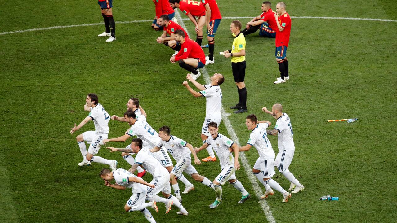 ESP vs RUS FIFA World Cup 2018 Highlights: Russia beat Spain via penalty shootout