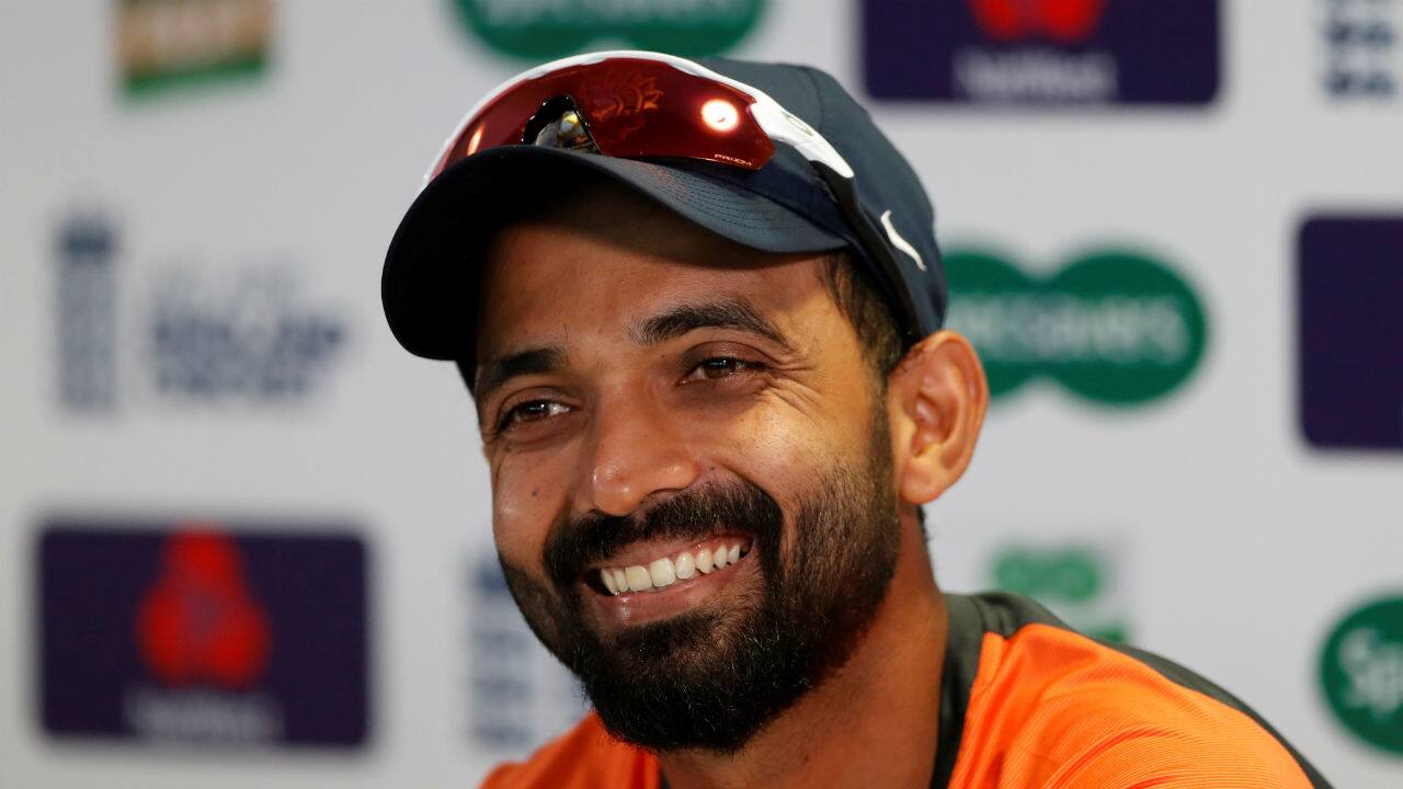 Herculean task ahead, Rahane allows himself a few smiles Herculean task ahead, Rahane allows himself a few smiles