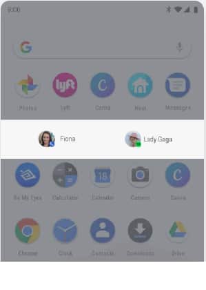 App actions - The OS will predict the user’s actions and suggest something accordingly. If a user plugs in earphones the system will show a pop-up of playlist frequently heard by the user. App actions - The OS will predict the user’s actions and suggest something accordingly. If a user plugs in earphones the system will show a pop-up of playlist frequently heard by the user.