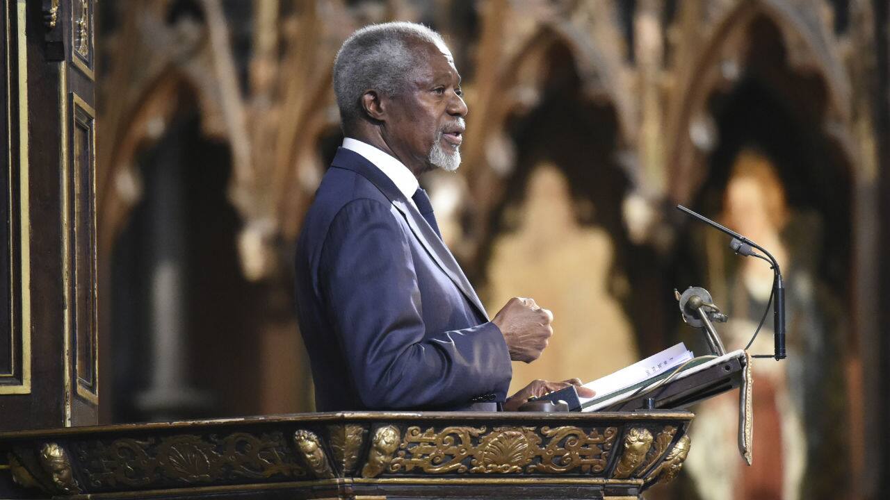 Ghana mourns Annan, grandson of tribal chiefs to UN chief