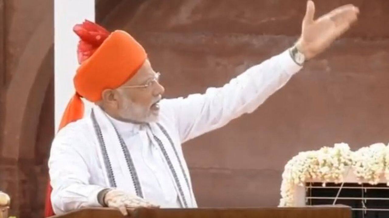 On August 15, Modi blends polls, policy and politics from Red Fort