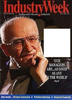 Q19. Identify this Romanian born American engineer and management consultant.