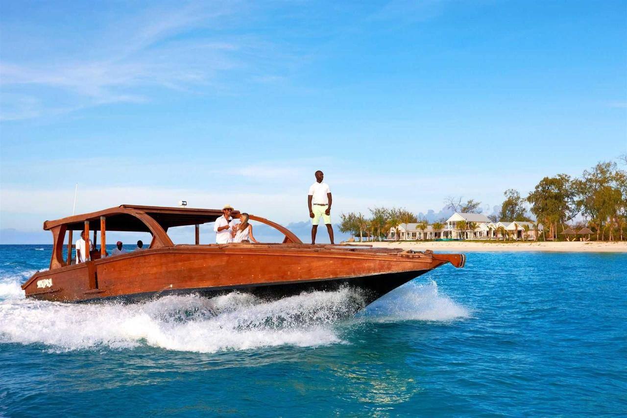 On land | You can visit Mafia Island, which is the closest inhabited island to Thanda. You can reach it by boat and explore 11th Century ruins, visit village communities and traditional boat-building craftsmen. Take a stroll along villages that are famous for clay pots, ukili mats and coconut plantations. (Image: thandaisland.com)