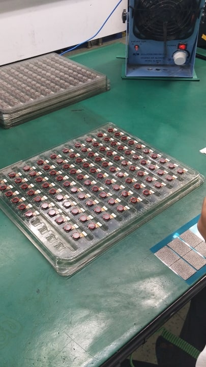 Camera components ready to assemble