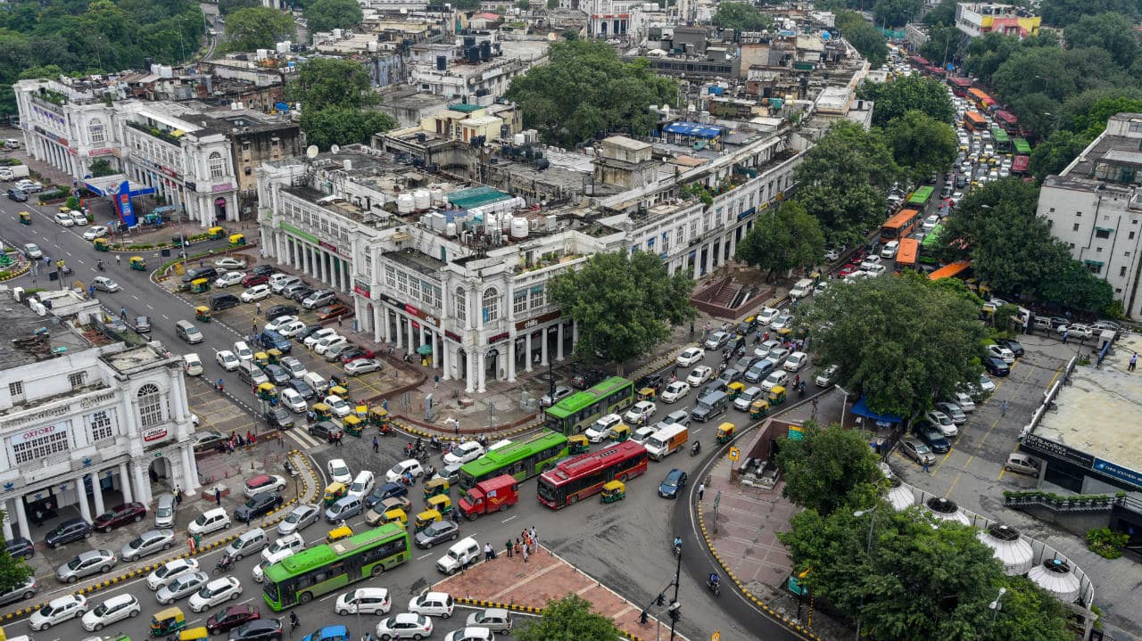 No 8 | New Delhi, India | Traffic congestion level: 47 percent (Image: PTI)