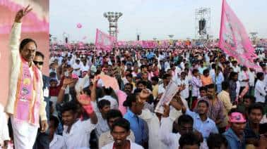 KCR faces BJP, AIMIM scare in Hyderabad municipal polls KCR faces BJP, AIMIM scare in Hyderabad municipal polls