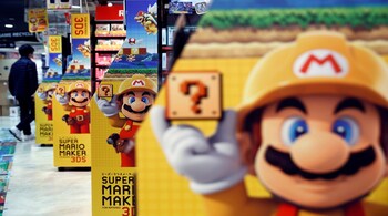 Q2. Mario, the popular video game character, is owned by which company? (Image: Reuters)