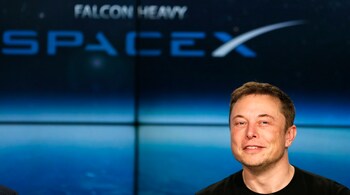 Elon Musk, CEO of SpaceX.