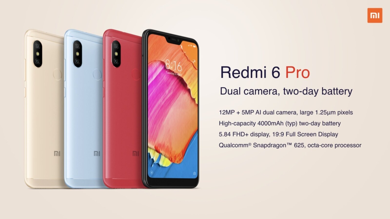 redmi 6 pro price