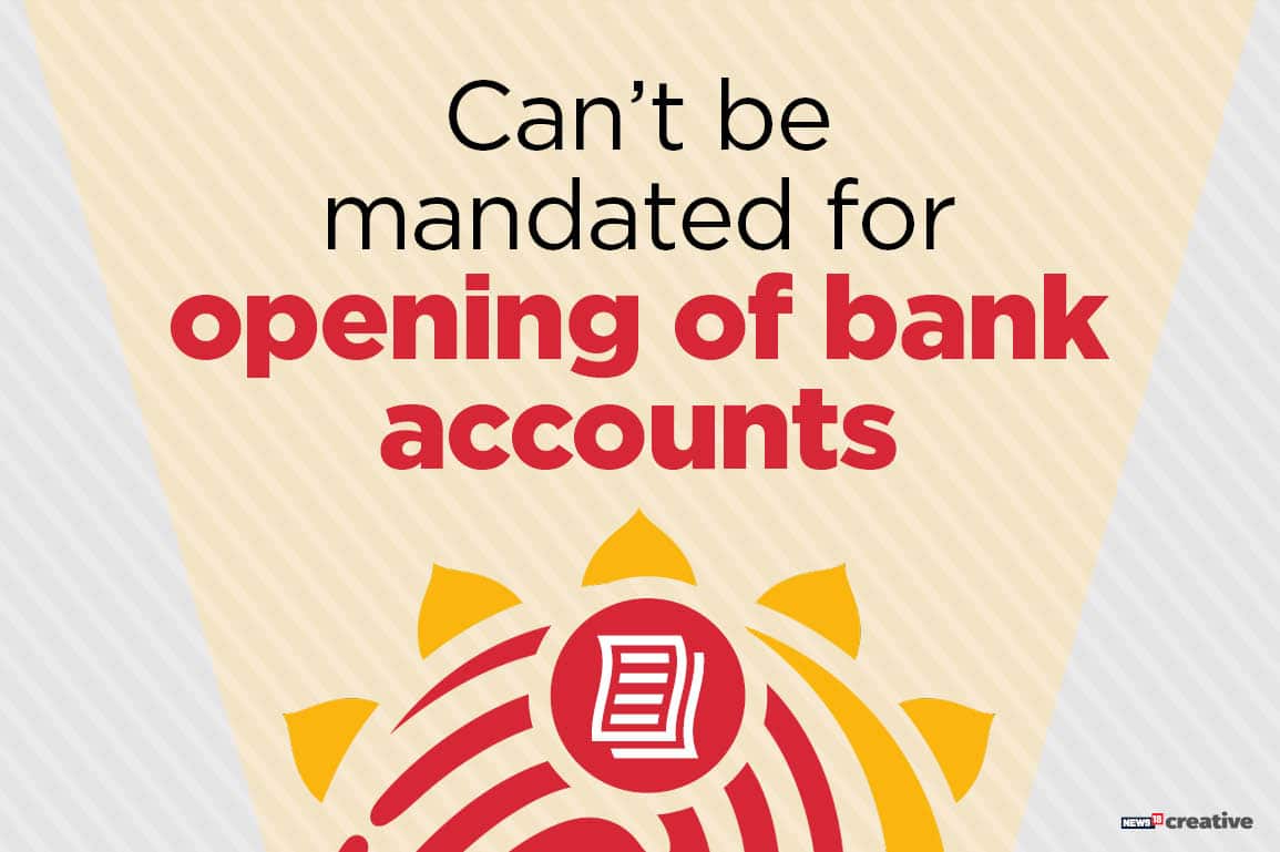 It is no longer necessary to furnish Aadhaar information to open a bank account. This means that those who are yet to be enrolled will not be excluded from accessing financial services. 