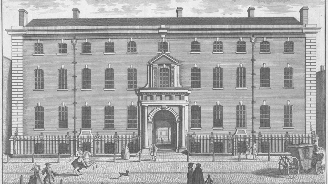 South Sea Company | Country: United Kingdom | Valuation: $4 trillion | Year: 1700s | Pictured here is South Sea House, the company's headquarters in London. (Image: Wikimedia Commons)