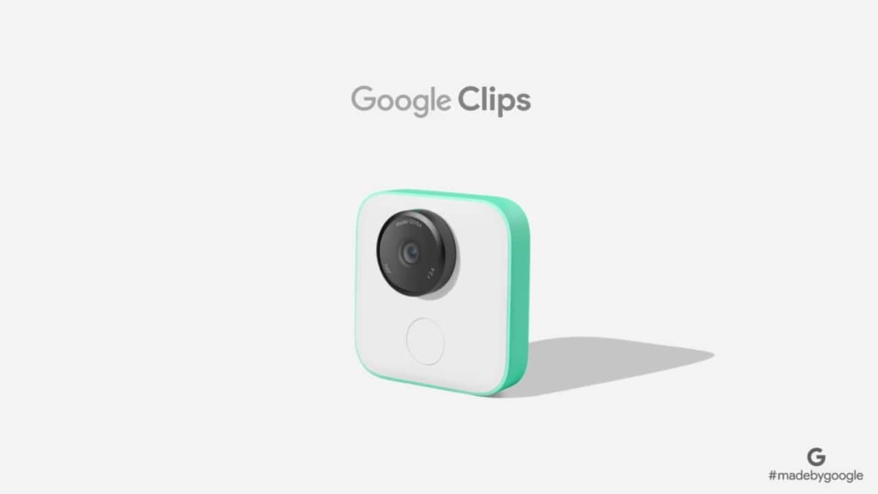 Google Clips | Google brought out a standalone camera called Clips in 2017. It automatically captures photos throughout the day and stitches together a sequence of the best moments. It uses artificial intelligence to look for smiles, identifies the faces of friends, acquaintances, and pets. Google’s camera can be attached to any object and can also be used as a hand-held device. Google Clips | Google brought out a standalone camera called Clips in 2017. It automatically captures photos throughout the day and stitches together a sequence of the best moments. It uses artificial intelligence to look for smiles, identifies the faces of friends, acquaintances, and pets. Google’s camera can be attached to any object and can also be used as a hand-held device.