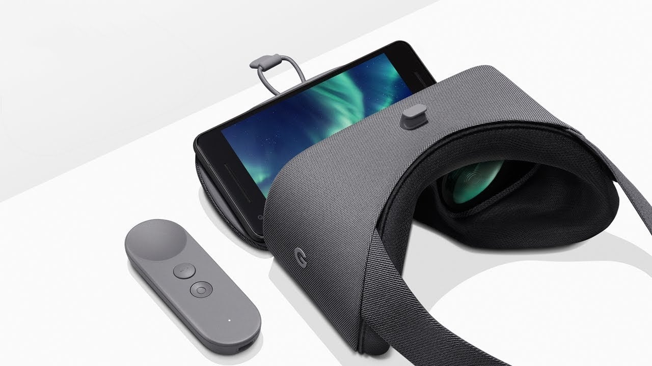 Google Daydream View and Google Cardboard |Google launched its top-of-the-range virtual reality headset in October 2016. It is built into the Android mobile operating system and allows users with compatible phones to experience videos in virtual reality. The Daydream is Google’s second VR offering after the Cardboard series of headsets, which were launched to incite interest in VR. Google Daydream View and Google Cardboard |Google launched its top-of-the-range virtual reality headset in October 2016. It is built into the Android mobile operating system and allows users with compatible phones to experience videos in virtual reality. The Daydream is Google’s second VR offering after the Cardboard series of headsets, which were launched to incite interest in VR.