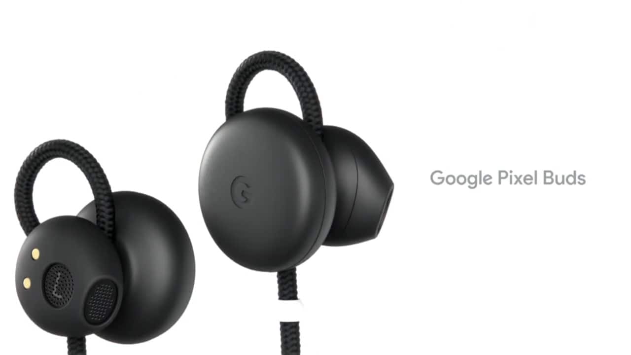 Google Pixel Buds | This is the first set of wireless Bluetooth speakers made by Google. It notifies users of notifications, reads messages, and provides in-ear translations in real-time. They ship with a wireless charger that can power the headset for up to 24 hours of use. Google Pixel Buds | This is the first set of wireless Bluetooth speakers made by Google. It notifies users of notifications, reads messages, and provides in-ear translations in real-time. They ship with a wireless charger that can power the headset for up to 24 hours of use.