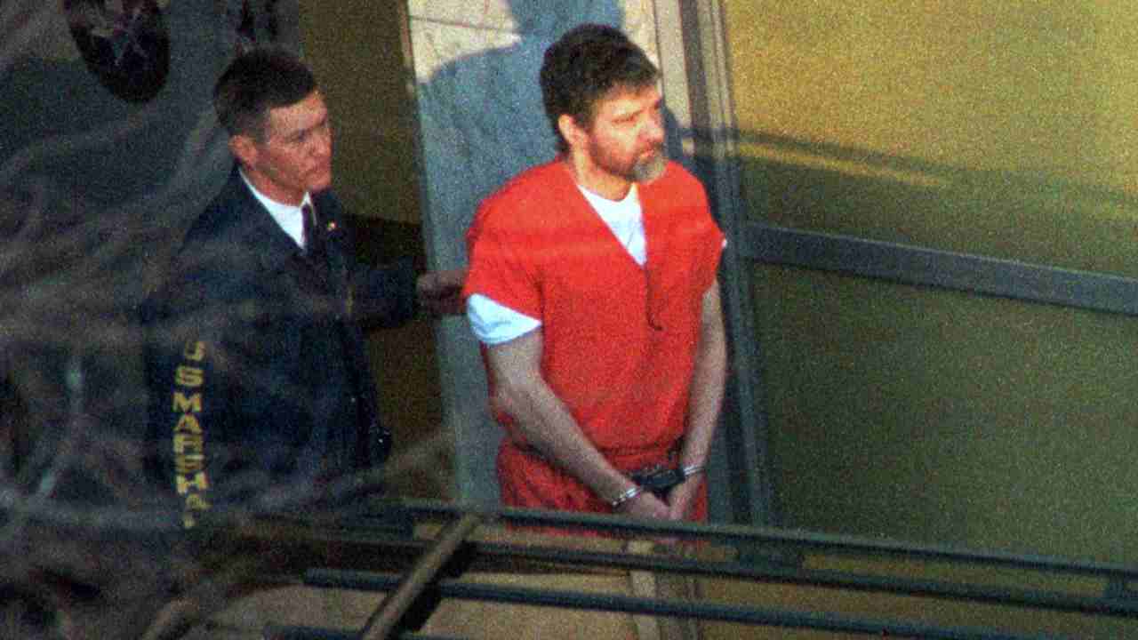 From 1975 to 1996, Ted Kaczynski popularly known as the ‘Unabomber’ sent several mail bombs that killed three people and injured 23. He is currently serving multiple life sentences for the crimes. (Image: Reuters)