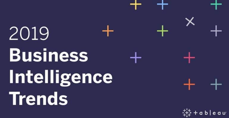 Tableau's BI trends for 2019