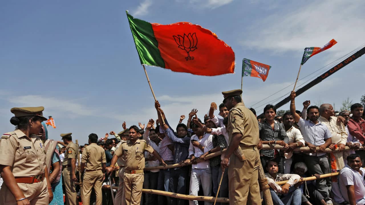 UP BJP leader heard threatening cop with "hit list" in viral video UP BJP leader heard threatening cop with "hit list" in viral video