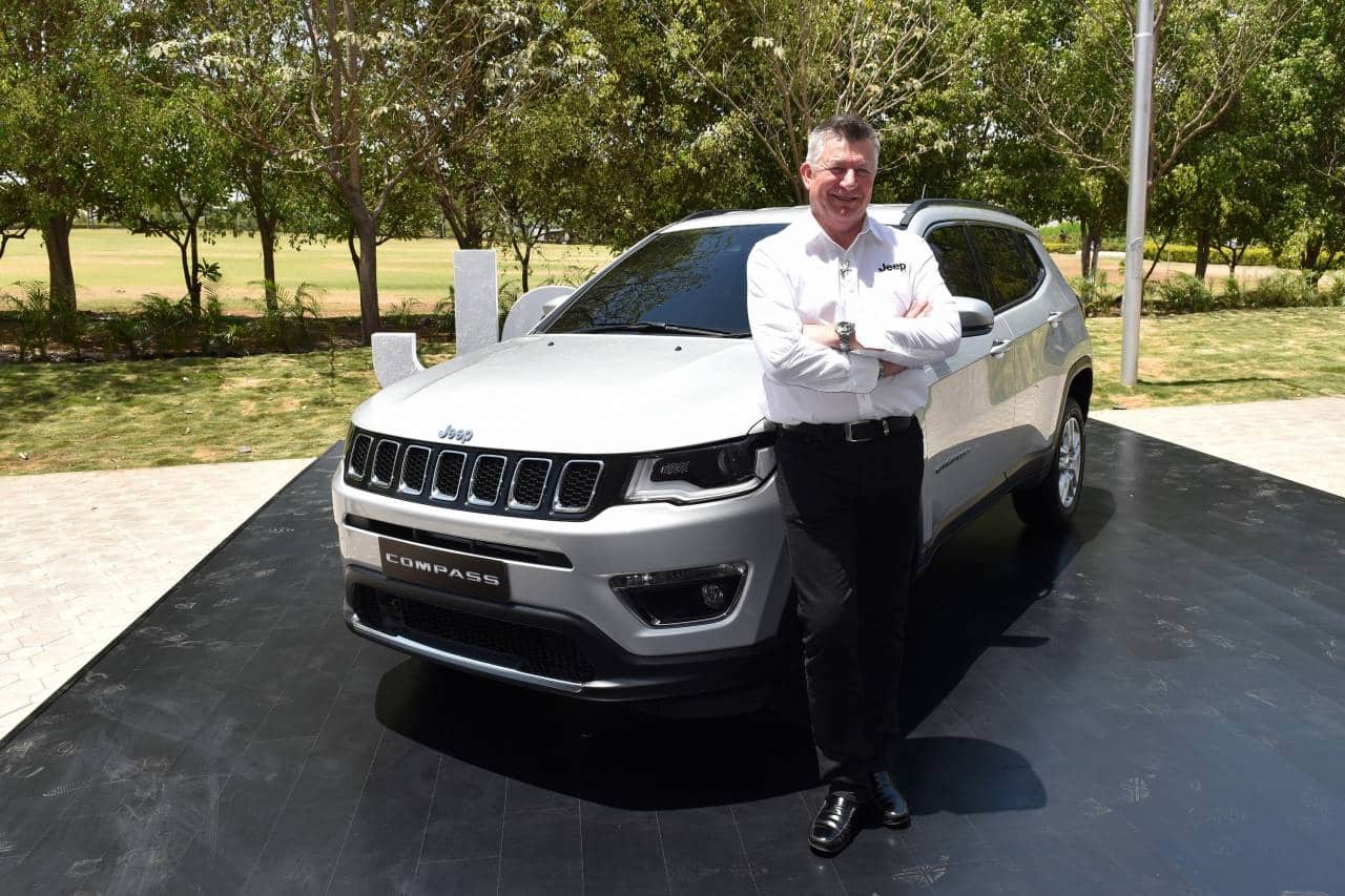 Fiat boss Kevin Flynn hopes to navigate India's rough terrain with Jeep