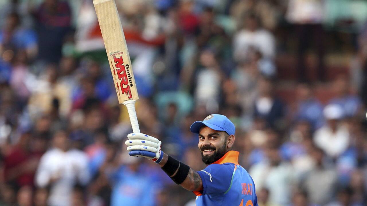 Virat Kohli is the fastest batsmen to cross the 10,000-run mark in ODIs. (Image: AP)