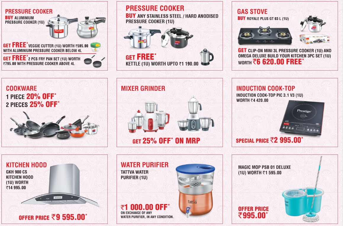 Festive sale! Not just online, it's raining deals, discounts at offline