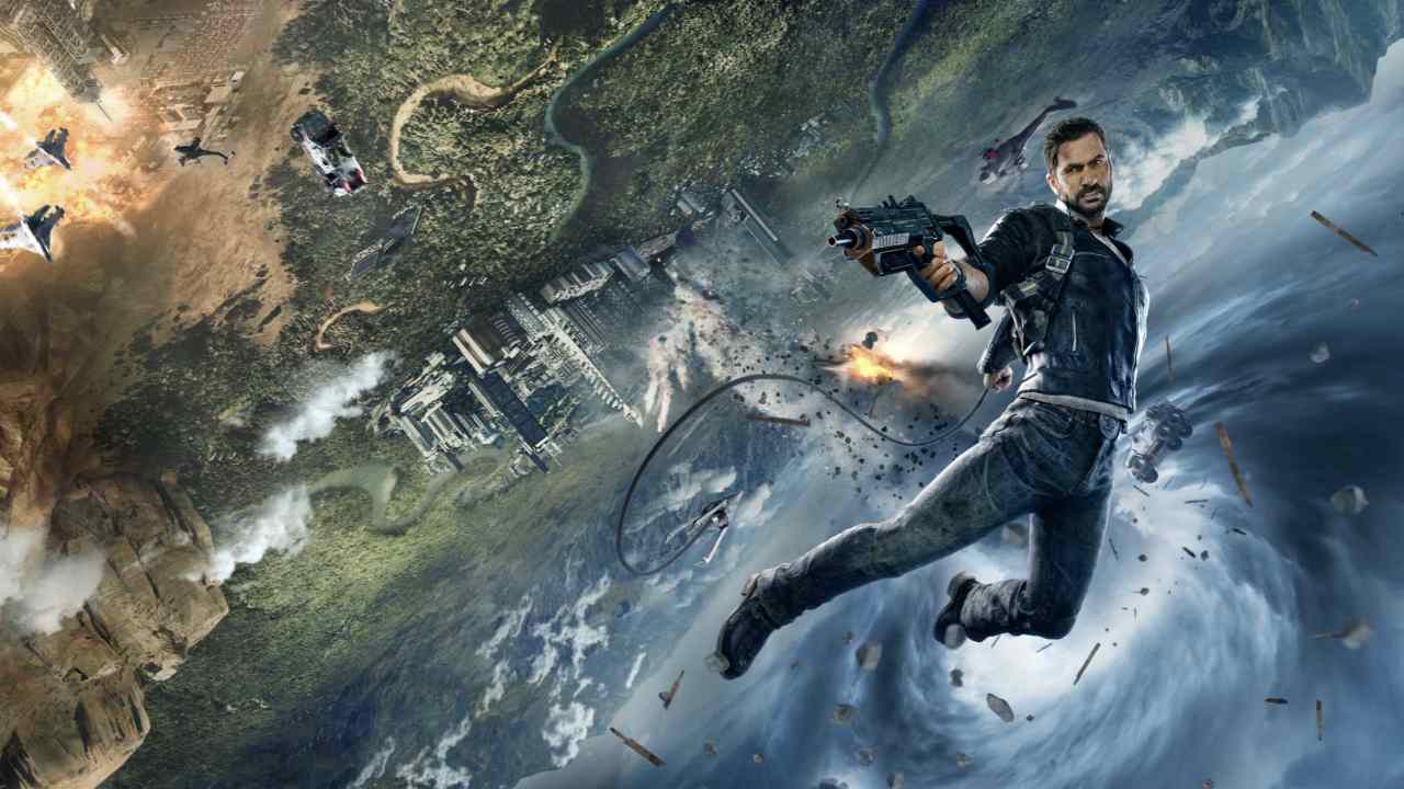 Just Cause series | PS4, Xbox One and PC | If you are a fan of chaos, the Just Cause Series is made for you. The series, which is set on islands and archipelagos, may lack the refined storyline of GTA, but it compensates with choreographing carnage on a massive scale. From launching explosive cows to making you tank jump, everything is possible in the world of Rico Rodriguez. (Image: Just Cause)