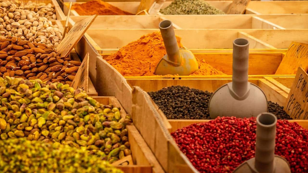 Answer: Khari Baoli is the spice market as it comes from its proximity to a salt well Khar is the Mumbai locality while Khari is the salty biscuit bowl of leafy unedible trash. Drippy concoction in hospital is Saline Bank account is salary - Romans were paid their salaries in salt. All have the underlying connect of originating from salt.