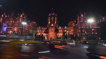 Mumbai: A view of Chatrapati Shivaji Maharaj terminus on the eve of the tenth anniversary of  the 26/11 terror attack in Mumbai, Sunday, November 25, 2018 (PTI Photo/Shashank Parade)(PTI11_25_2018_000233B)