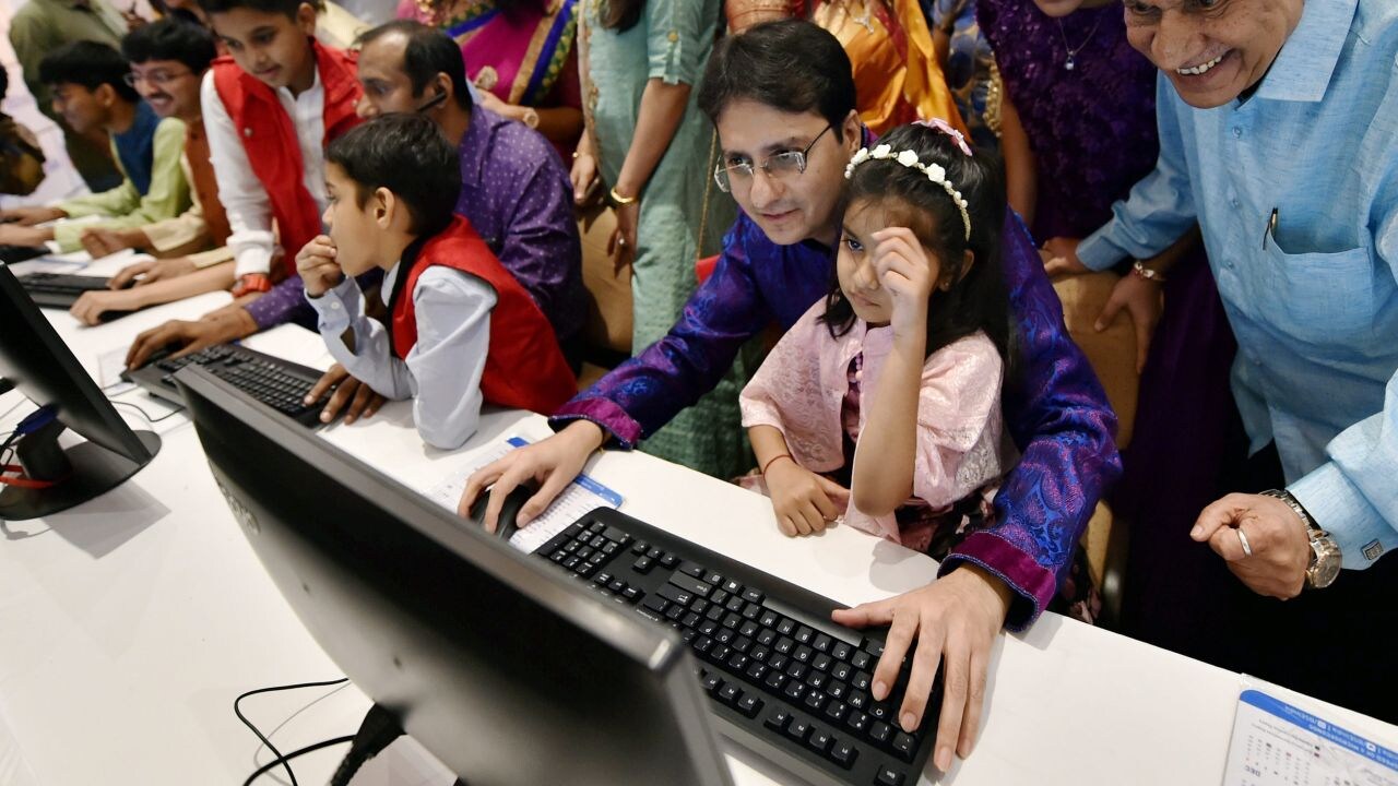 Closing Bell: Sensex flat, Nifty above 25,850 on Muhurat day; smallcaps ...