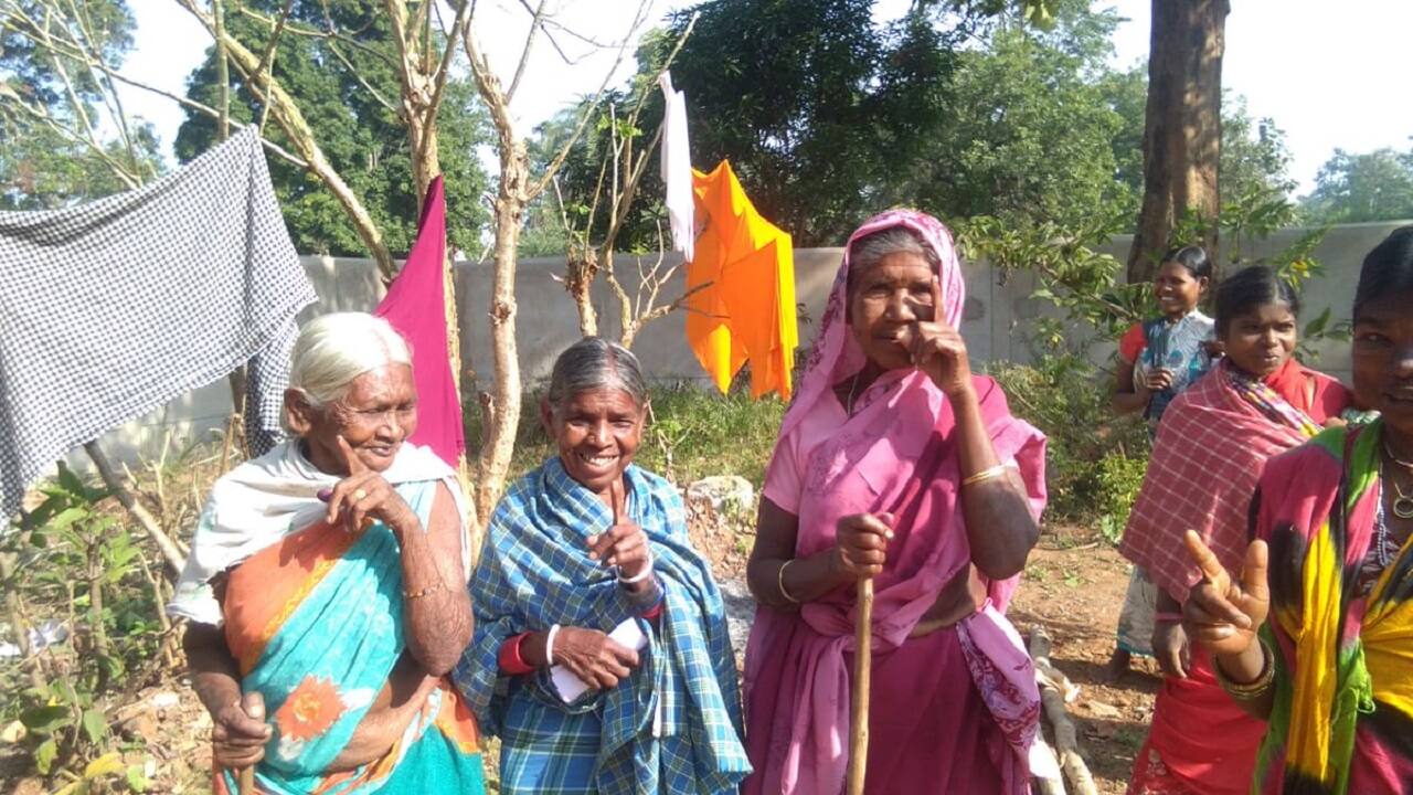 Women voters in Dantewada's Murki. According to the Election Commission, women voters turned out to vote while also taking the initiative to bring other women to the voting booth. (Image: CEO Chhattisgarh/Twitter). 