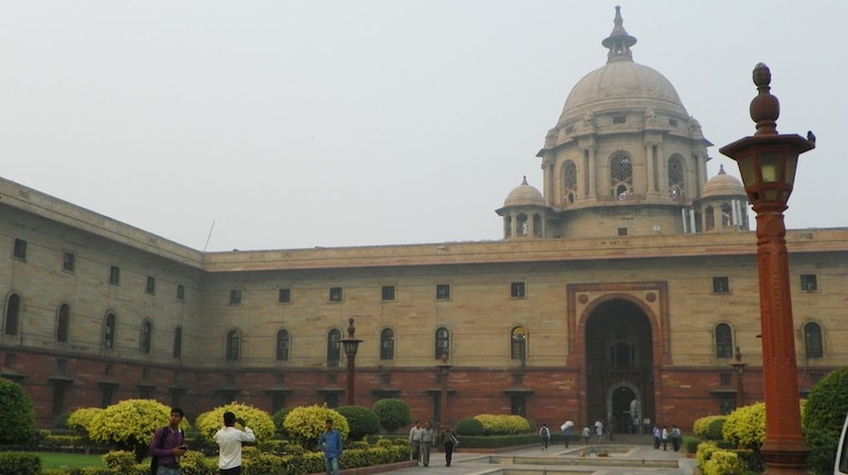The Finance Ministry building situated in North Block, New Delhi