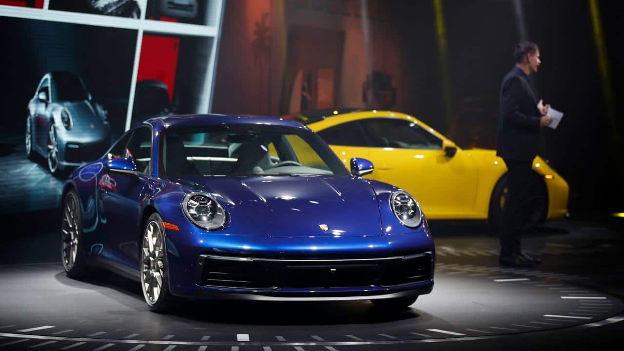 The LA Auto show was flagged off on November 30 at the Los Angeles Convention Center. It will showcase gas-powered SUVs, electric cars and over 1000 vehicles during the 10-day auto bonanza that concludes on December 9. Here are some of the best engineering marvels from the 2018 LA Auto Show. (Image: AP) The LA Auto show was flagged off on November 30 at the Los Angeles Convention Center. It will showcase gas-powered SUVs, electric cars and over 1000 vehicles during the 10-day auto bonanza that concludes on December 9. Here are some of the best engineering marvels from the 2018 LA Auto Show. (Image: AP)