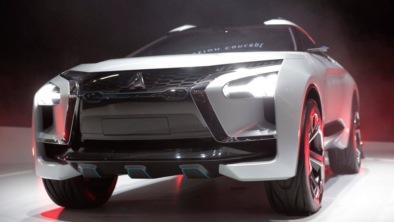 Mitsubishi e-Evolution concept (Image: AP) Mitsubishi e-Evolution concept (Image: AP)