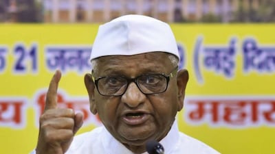 Kejriwal was doing good job, but people taught him lesson as he opened liquor vends: Anna Hazare