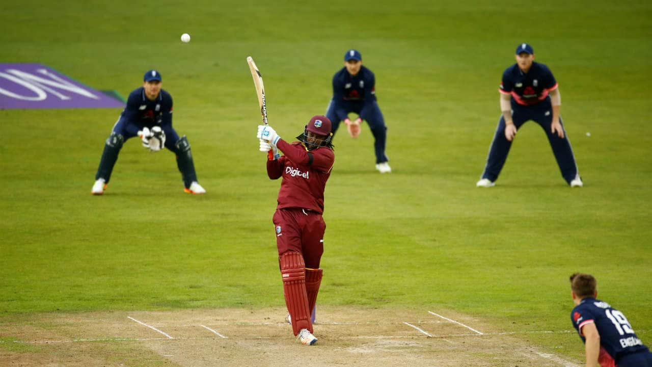Chris Gayle (West Indies) | Gayle has made his name in international cricket for his ability to hit the maximum at free will. Among his many strengths, perhaps the biggest one is his outstanding hand-eye coordination, which allows him to regularly hit even good-length deliveries for boundaries and sixes.  (Image: Reuters) Matches: 284, Innings: 279, 6s: 275