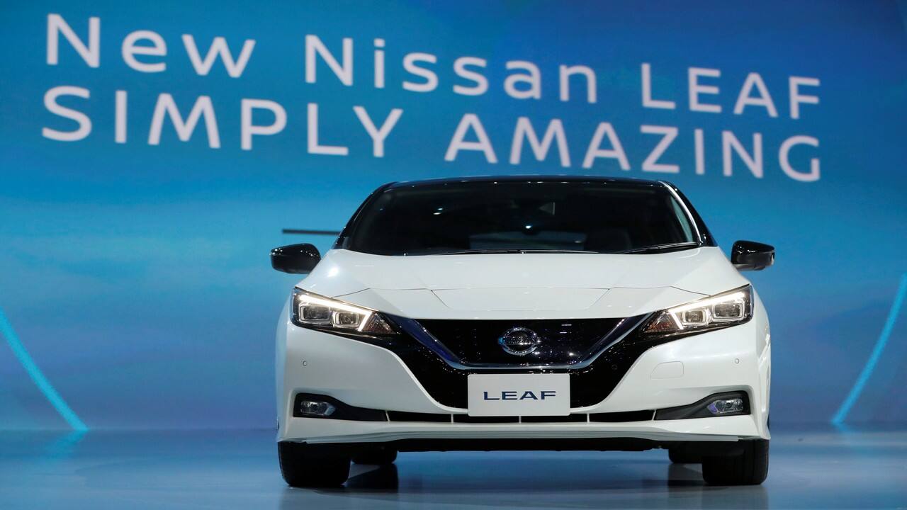 The Leaf model coming to India is of the second generation. It has a more aggressive and sporty design as compared to its predecessor. (Image: Reuters)