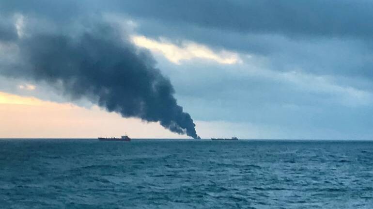 11 dead as two ships with Indian crew on board catch fire off Russia