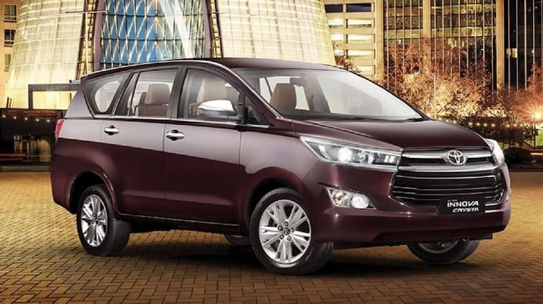 Toyota Innova Crysta Updated For 2019 Gets 360 Degree Camera As