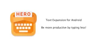 Typing Hero Text Expander