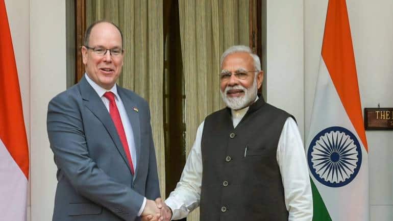 PM Narendra Modi holds talks with Monaco's Prince Albert II, discusses ...