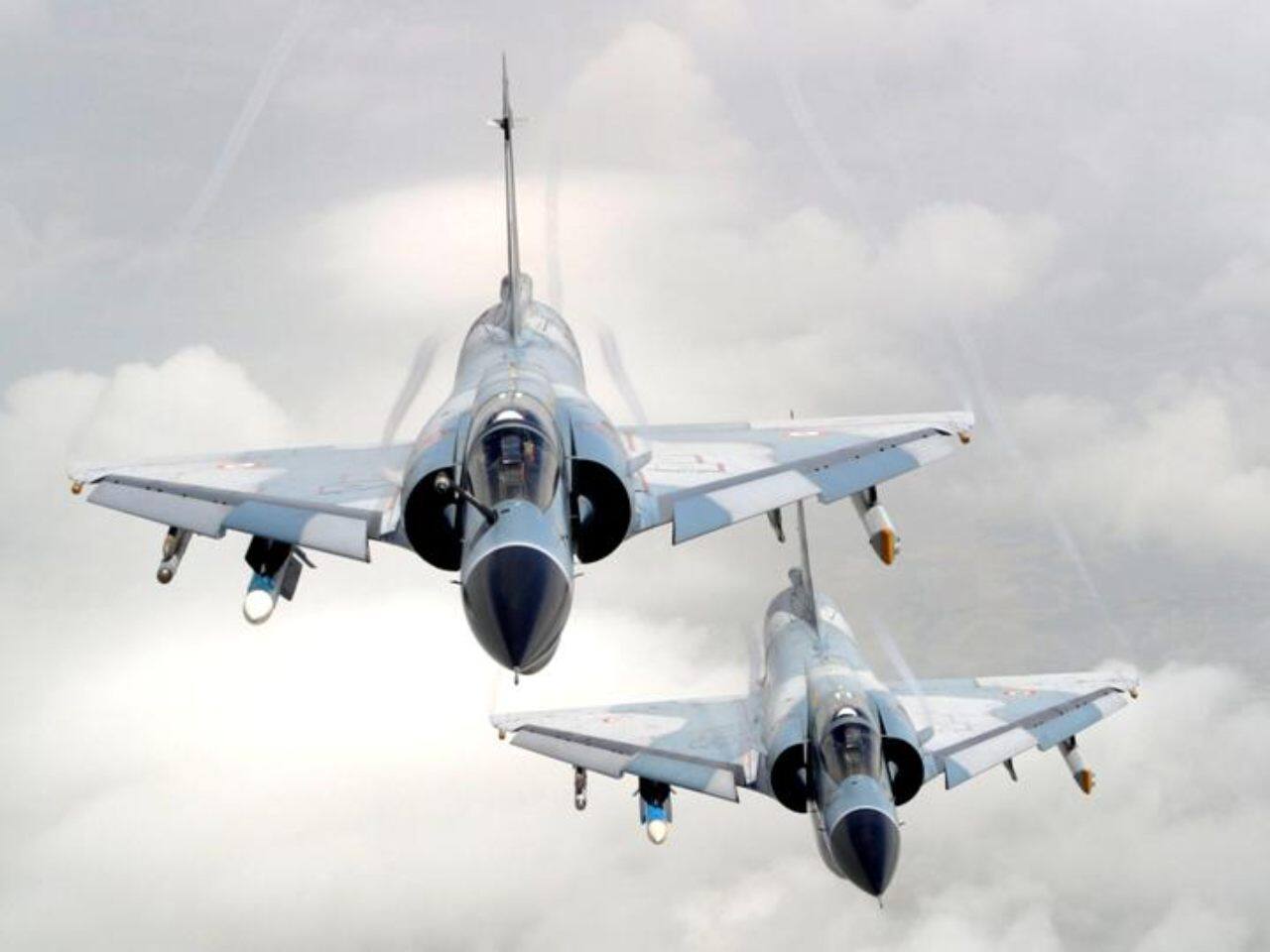 The instruments of destruction:  The Mirage-2000 fighter jets are manufactured by French company Dassault Aviation that also manufactures the Rafale Medium Multi-Role Combat Aircrafts. One of the most versatile and deadliest aircraft in IAF's arsenal, the Mirage-2000 was first commissioned in 1985. It played a decisive role in the 1999 war of Kargil and turned it in India’s favour. The jet features a fly-by-wire flight control system and has a Sextant VE-130 HUD, which displays data related to navigation, flight control, weapon firing and target engagement. The Mirage-2000 fighter jet is capable of launching both air-to-air and air-to-surface missiles and has a Thomson-CSF RDY (Radar Doppler Multi-target) radar on board. (Image: Moneycontrol)