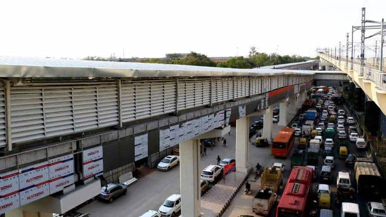 A look at Delhi Metro's newly-opened foot over bridge linking Airport ...