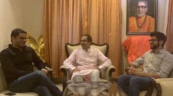 BJP allies and NDA members JD(U)'s Prashant Kishor and Shiv Sena's Uddhav Thackeray