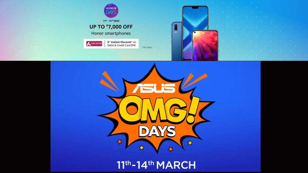 Amazon and Flipkart sales bring in price cuts to value-for-money Asus, Honor smartphones