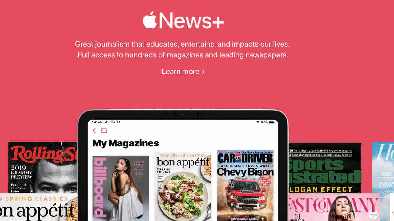 Apple unveils Apple News+ subscription service with over 300 magazines for $9.99