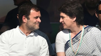 Congress President Rahul Gandhi and Congress General Secretary Priyanka Gandhi Vadra