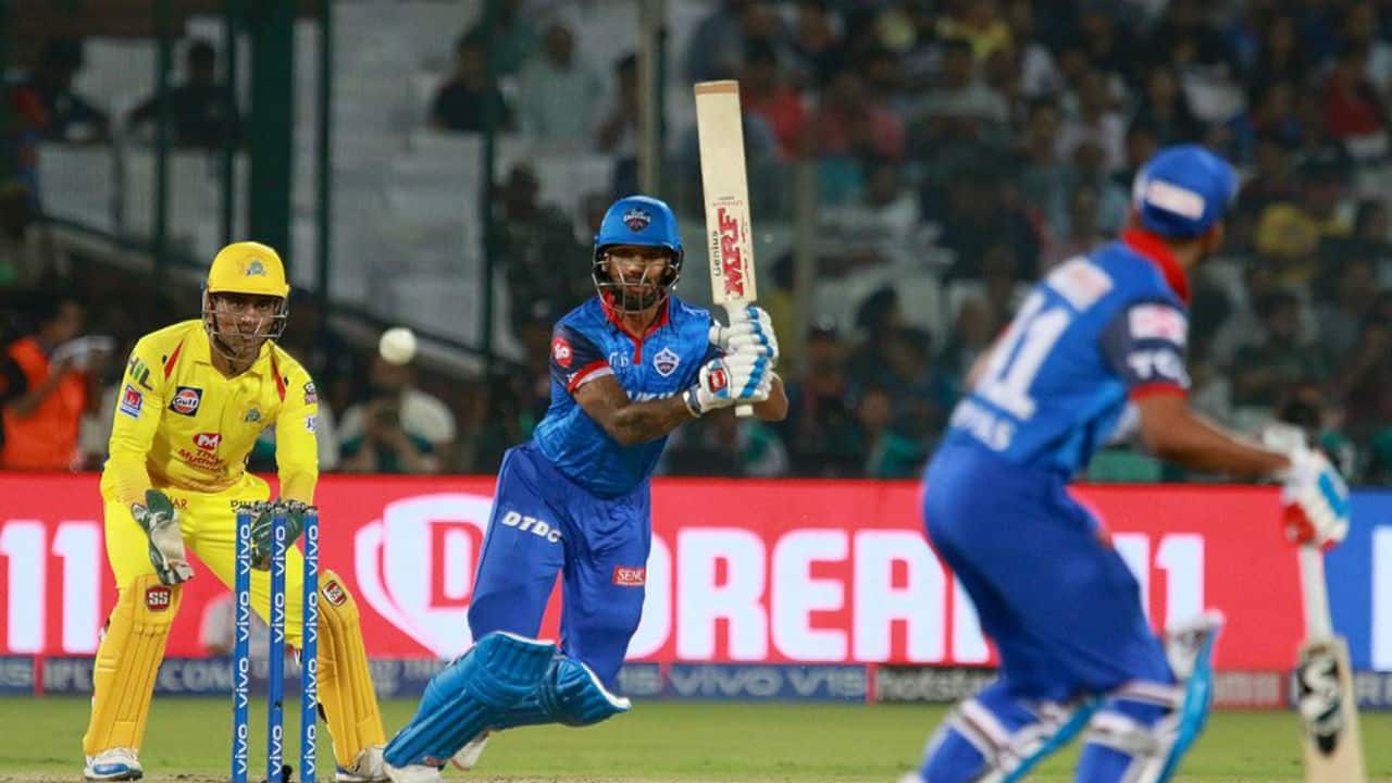 Dhawan kept knocking runs from the other end as DC looked to pile runs. 